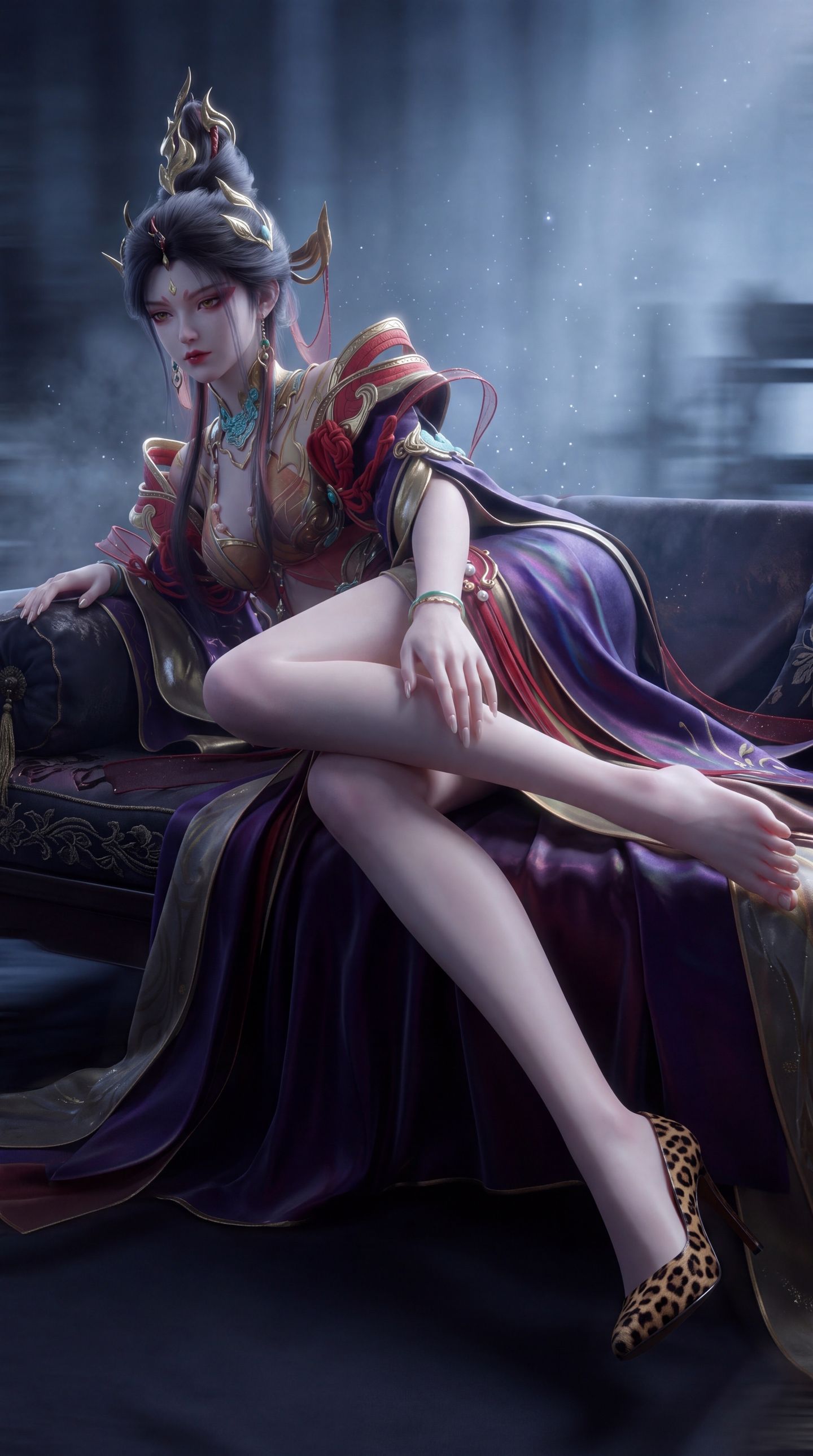 永劫无间游戏角色南宫锦壁纸，成熟稳重型美女,第4张