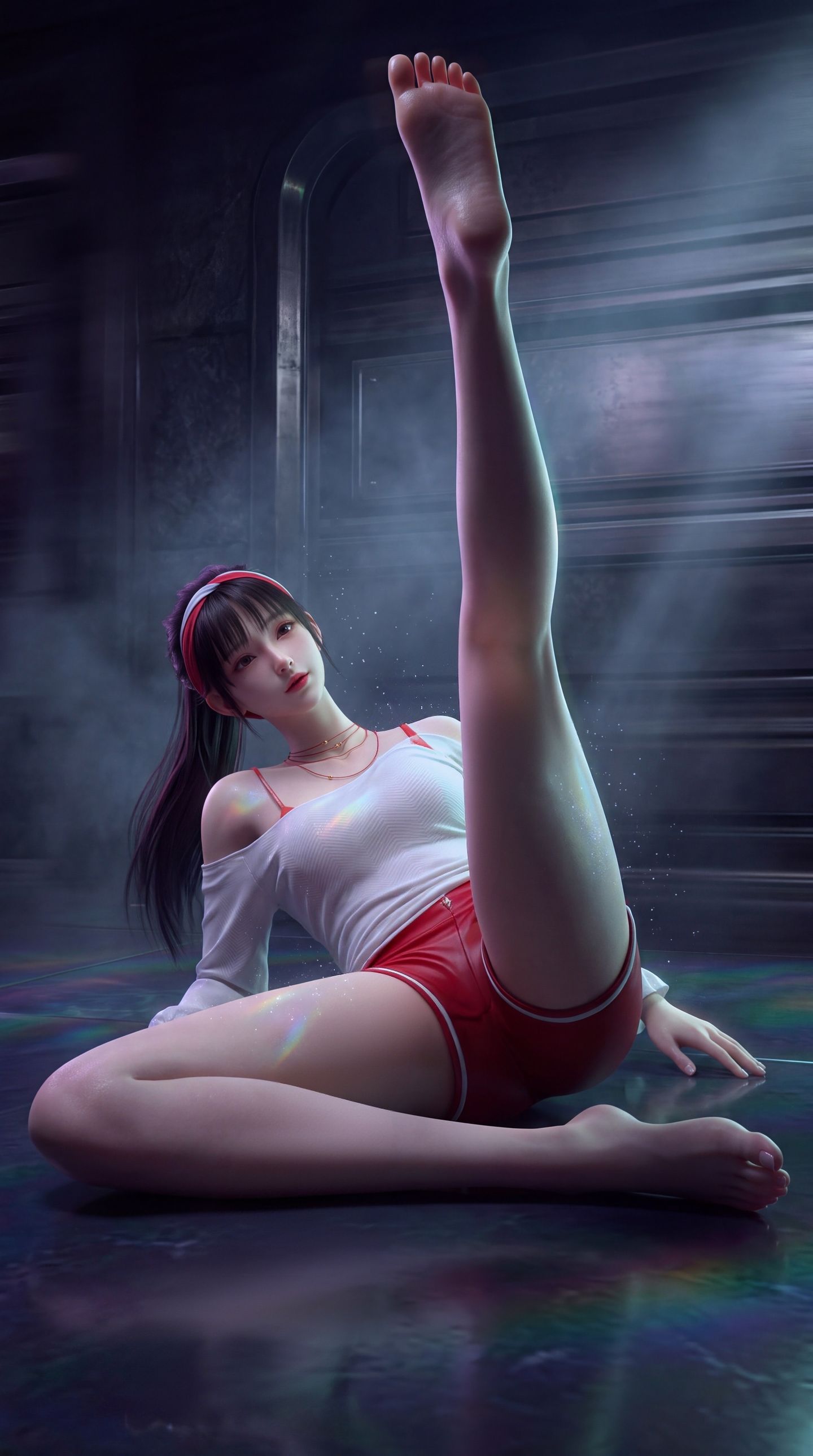 灵镜行者动画男主角小姨江玉饵壁纸，国漫美女美图推荐,第3张