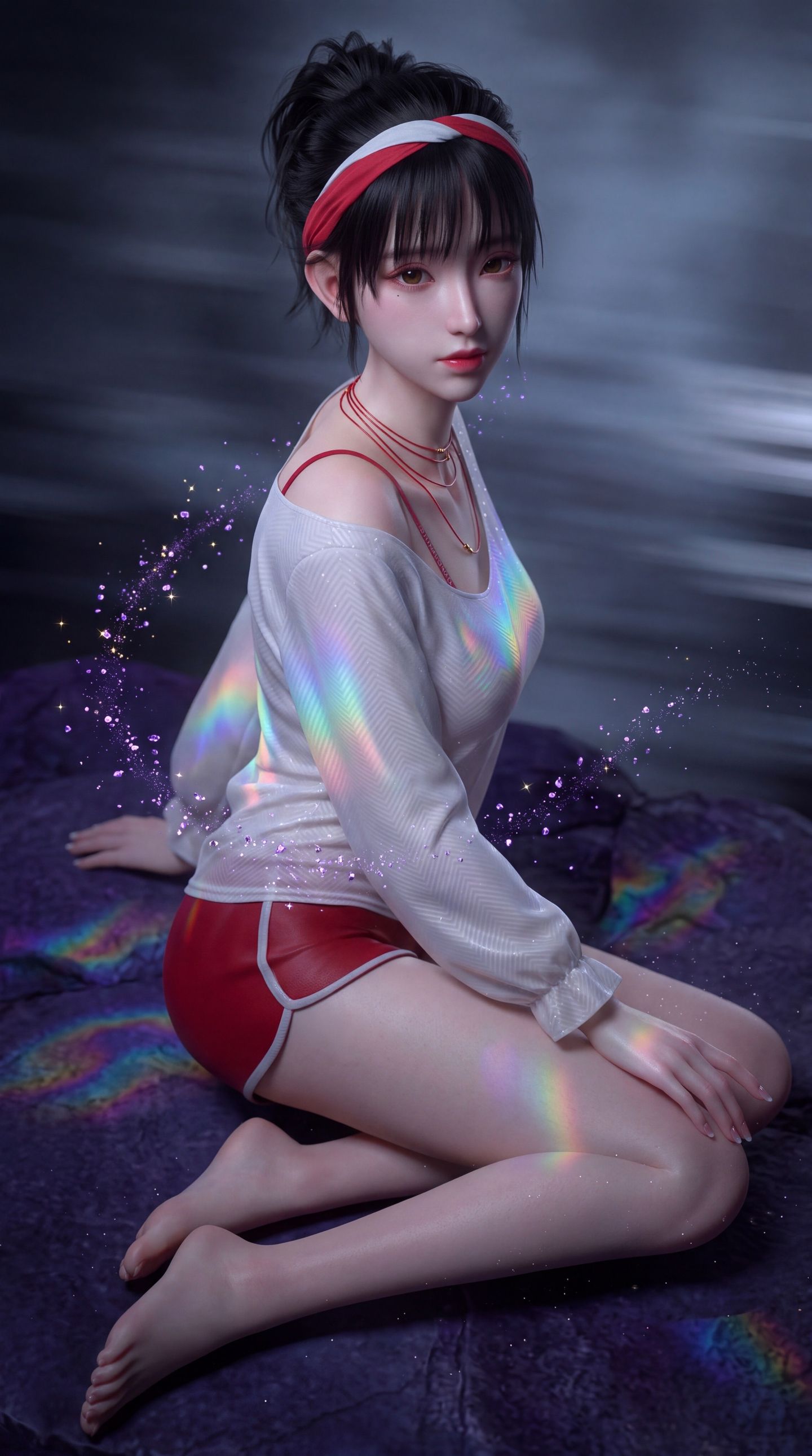 灵镜行者动画男主角小姨江玉饵壁纸，国漫美女美图推荐,第5张