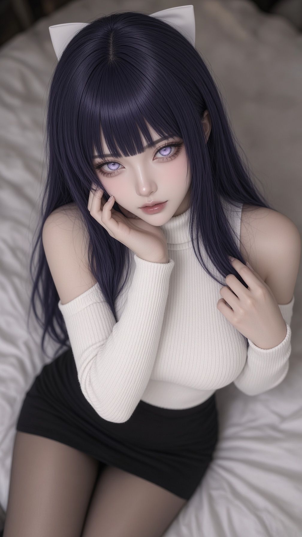火影忍者向日雏田壁纸，超高清二次元动漫美女,第2张