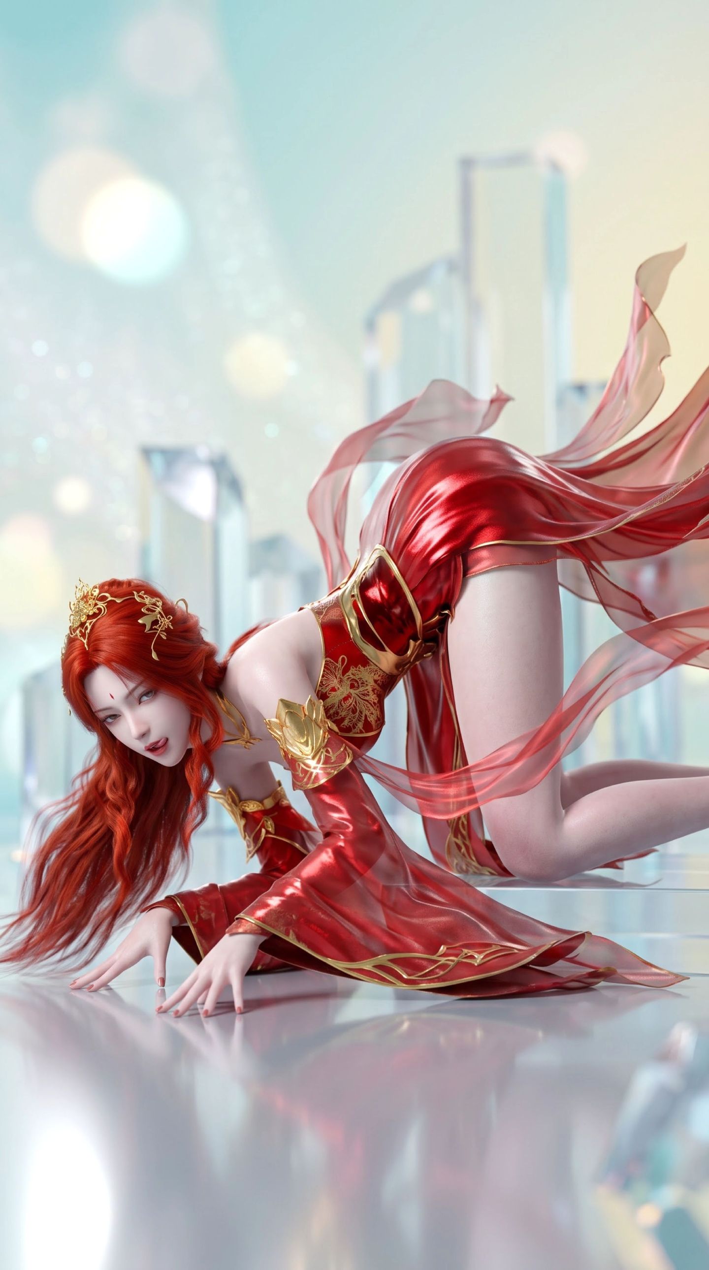完美世界动画神冥壁纸，国漫女神高清图片大全,第4张