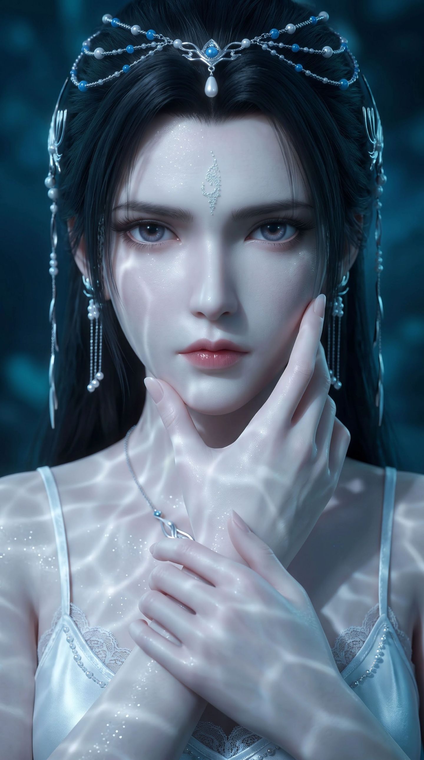 古装玄幻《诛仙》动画御姐陆雪琪图片，时尚潮流变装穿搭版壁纸,第5张