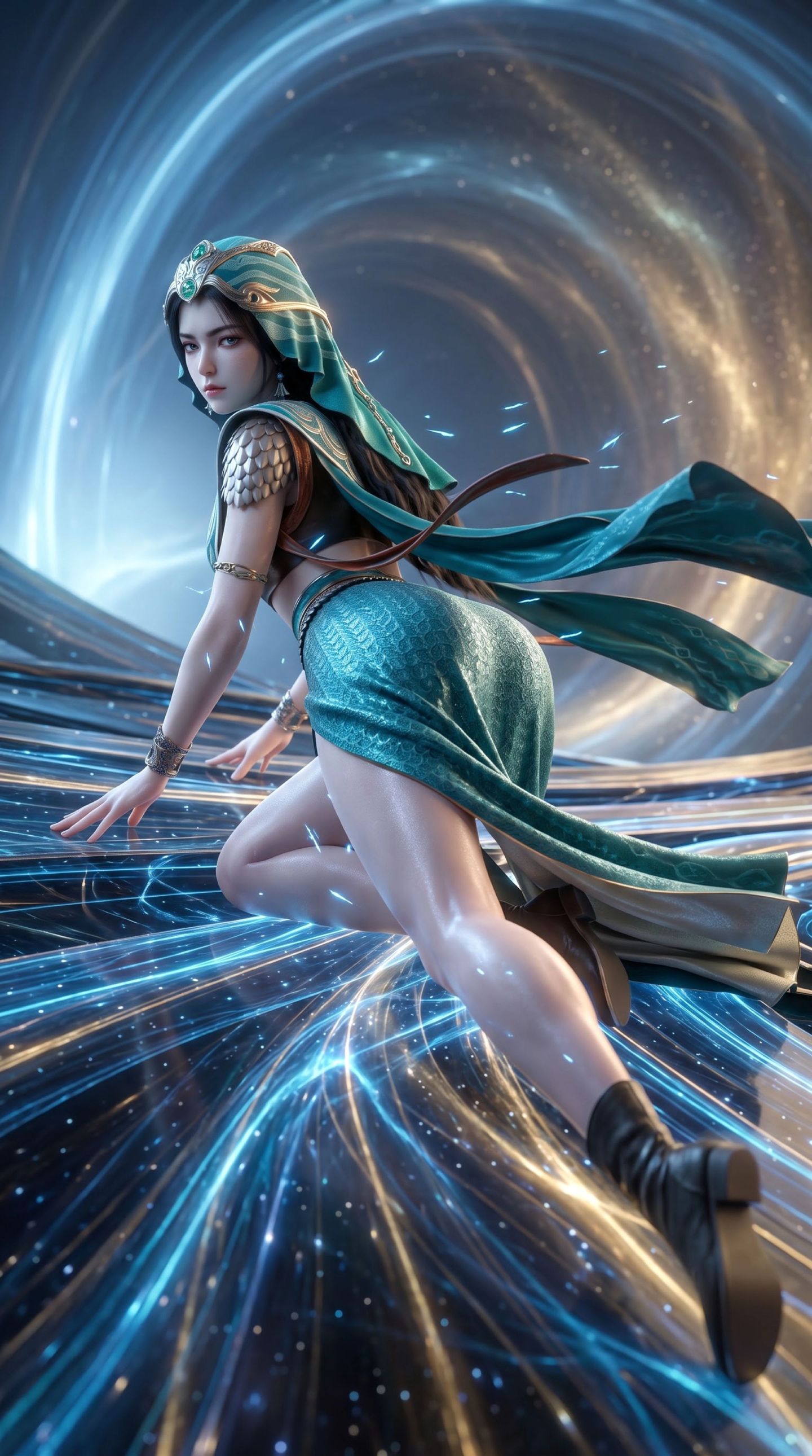 国漫美女《凡人修仙传》乐上师美图，东方美学人物壁纸,第3张