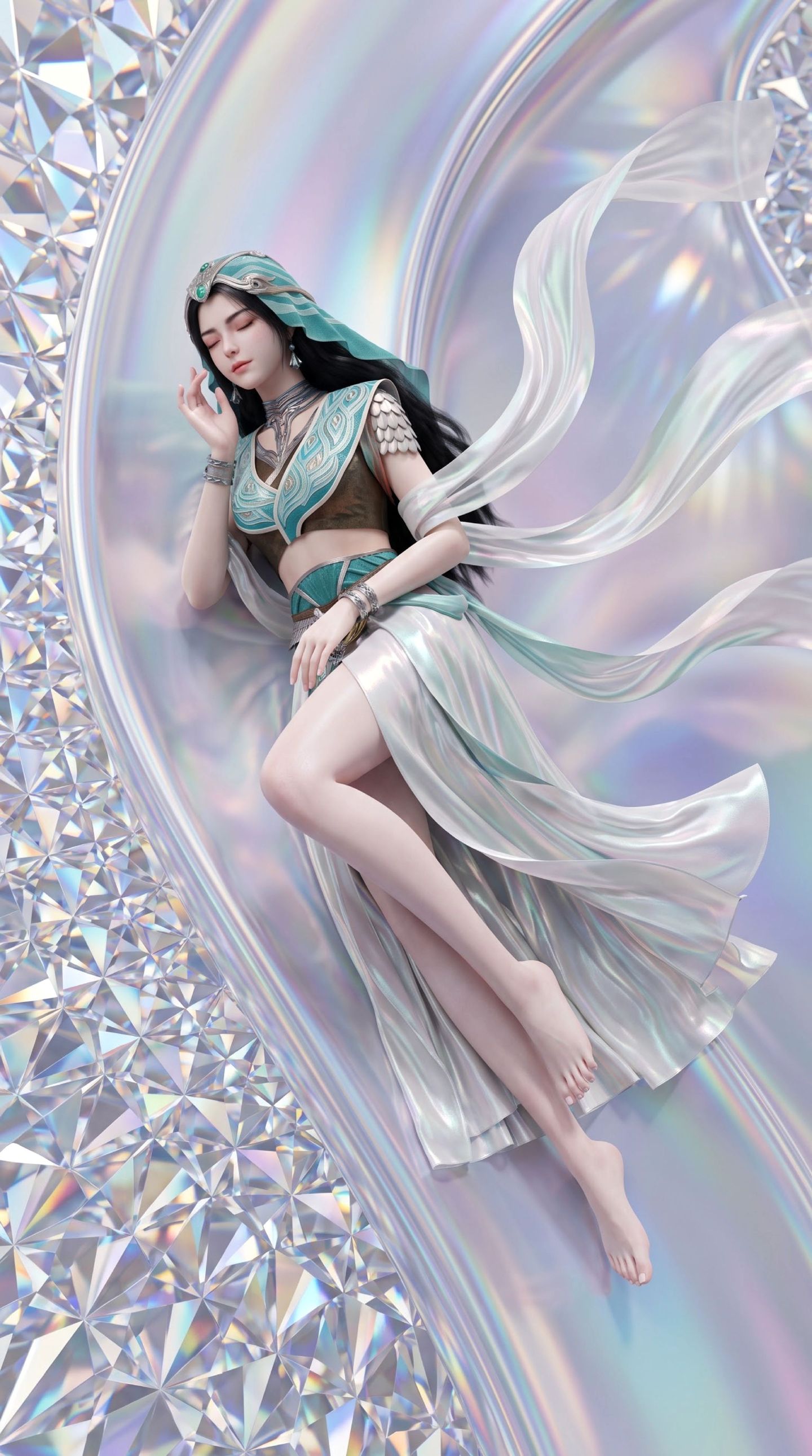 国漫美女《凡人修仙传》乐上师美图，东方美学人物壁纸,第5张