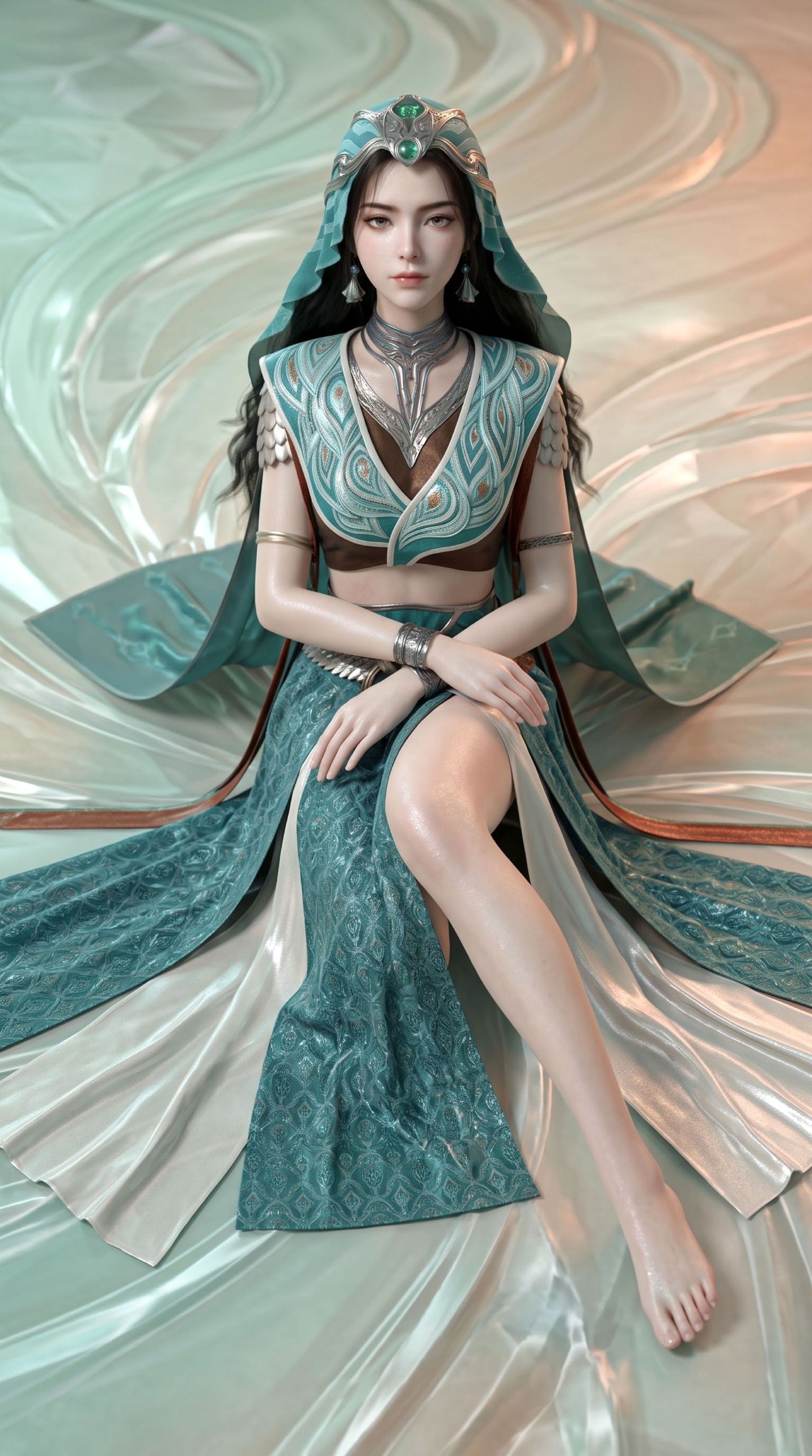 国漫美女《凡人修仙传》乐上师美图，东方美学人物壁纸,第4张