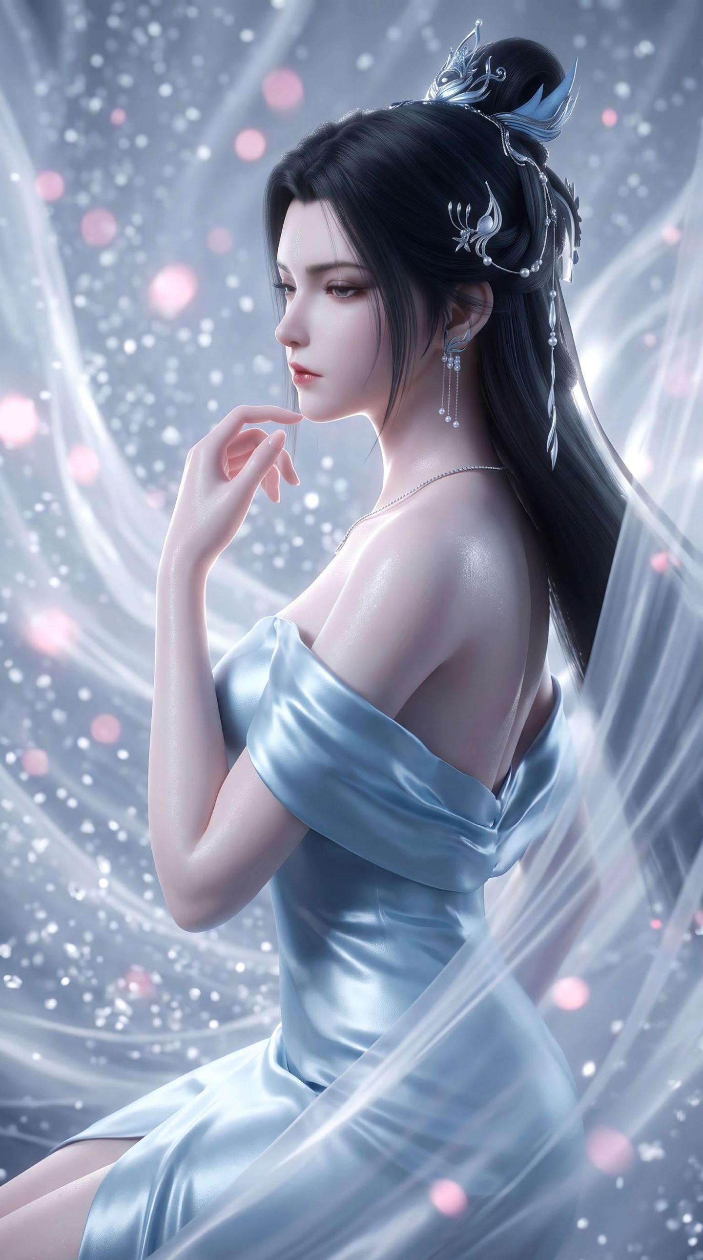 古装玄幻御姐，诛仙陆雪琪图片壁纸，时尚潮流变装穿搭版,第3张