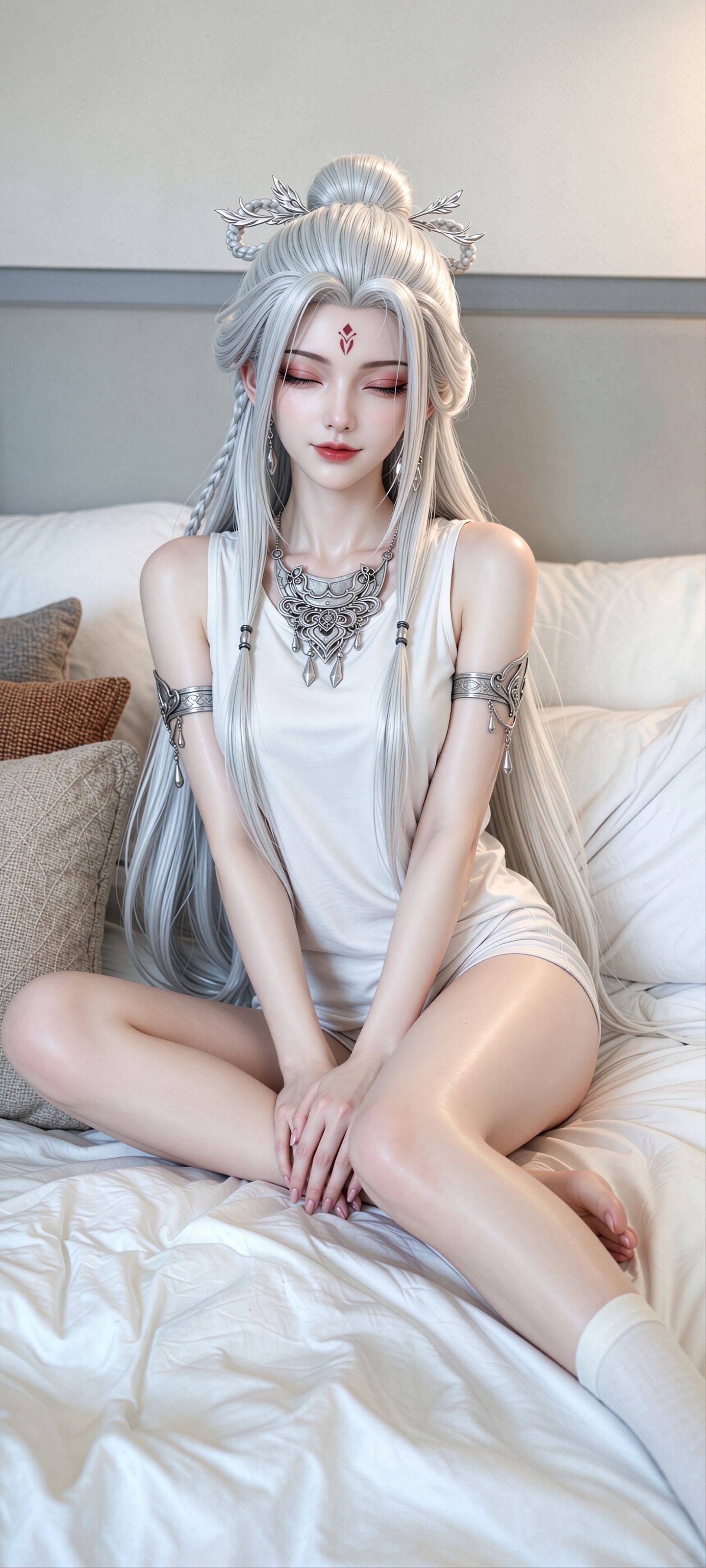 诛仙狐妖小白好看福利图片，国漫女神3D壁纸分享,第2张