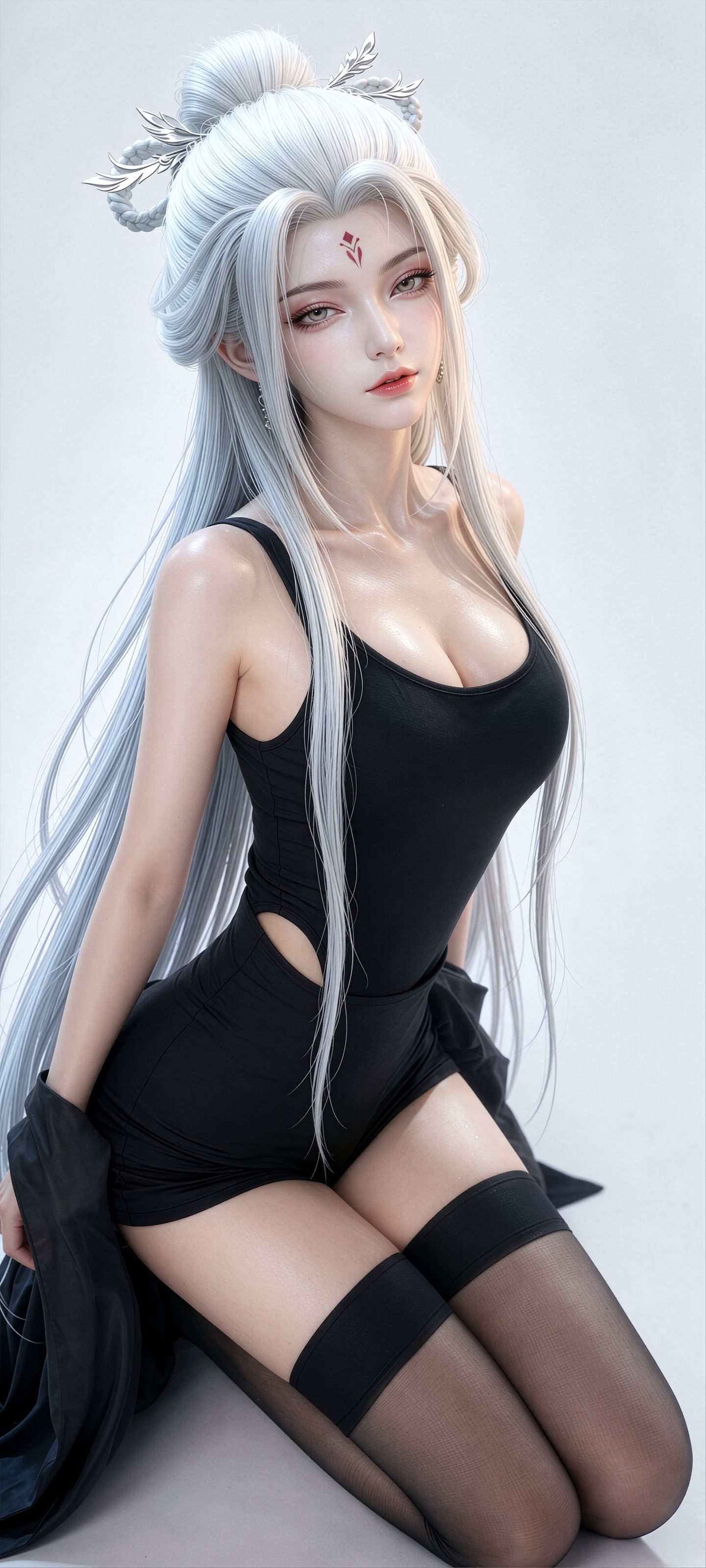诛仙狐妖小白好看福利图片，国漫女神3D壁纸分享,第4张